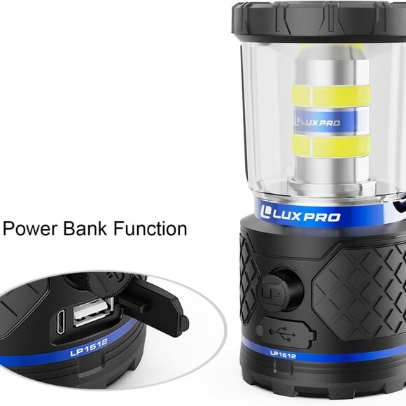 LED Lantern for Up to 150 Hours of Use - IPX4 Water-Resistant Rating - Dimmable - Picture 11 of 13